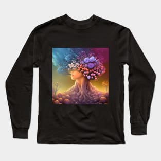 We are one with nature Long Sleeve T-Shirt